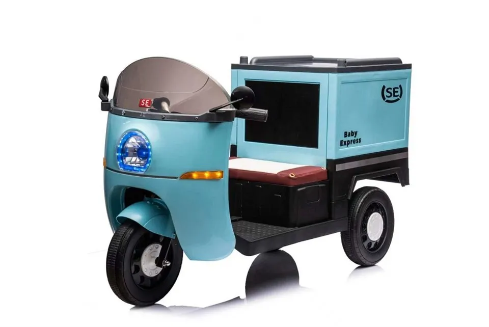 Cov Menyuam Rechargeable Electric Tricycle