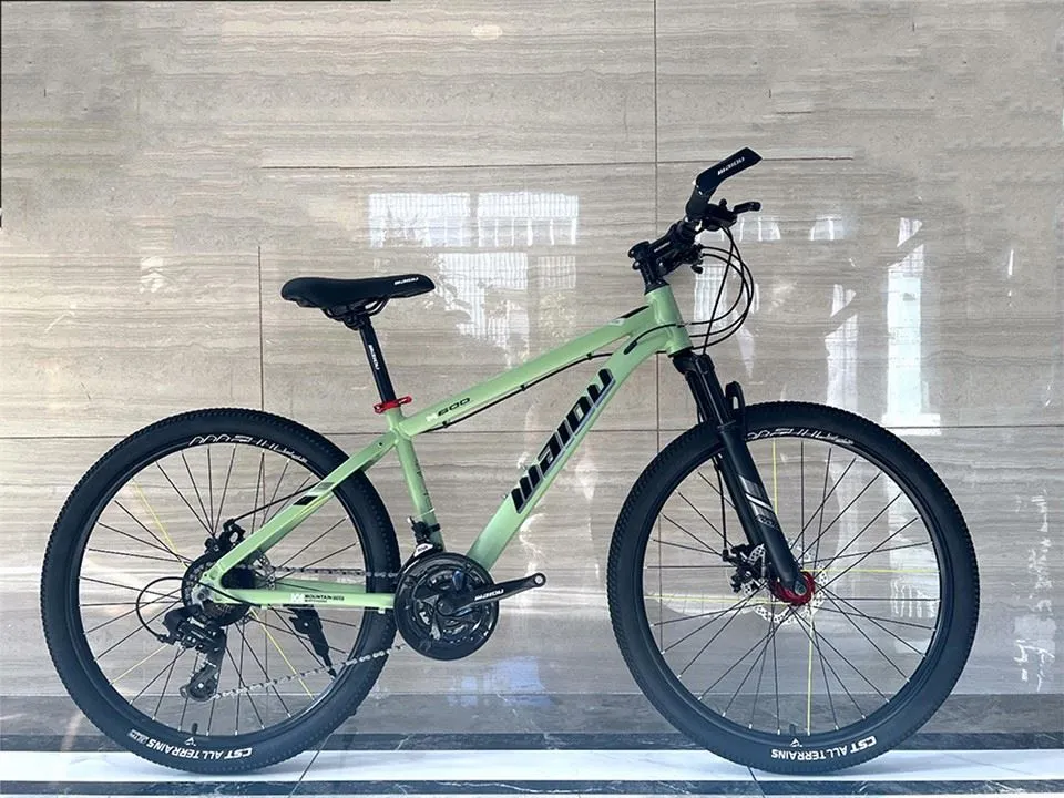 Mountain Bike nrog Aluminium Ncej