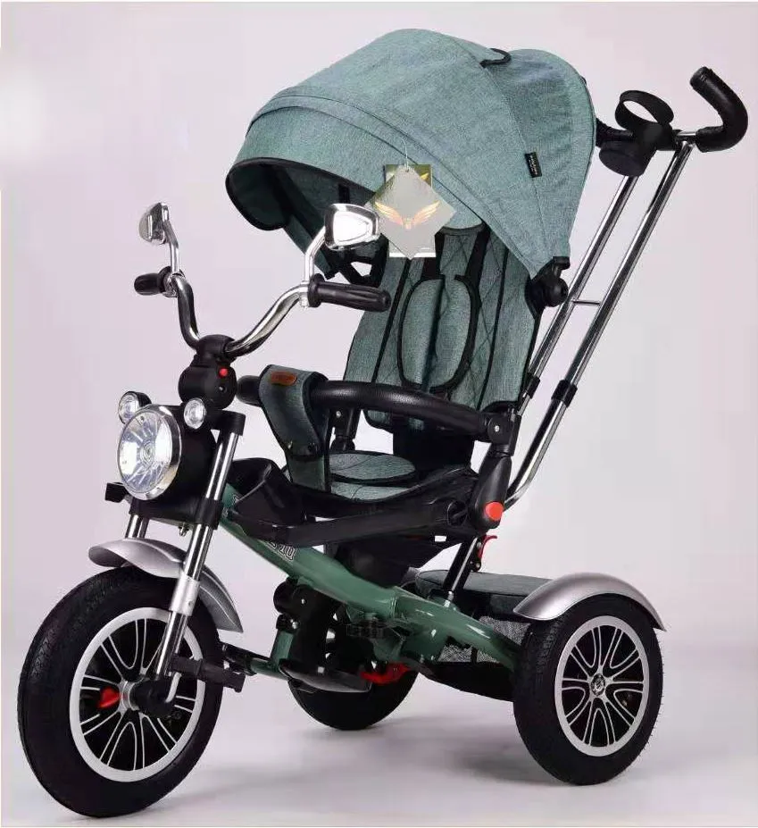 Multifunctional Folding 3 Wheels Kids Ride